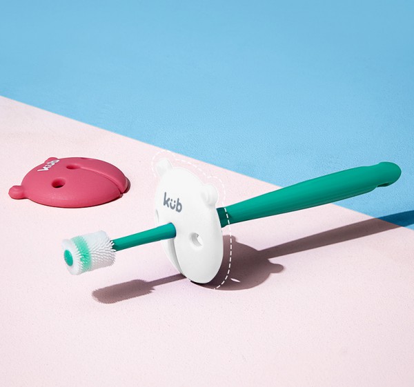 KUB可优比儿童乳牙软毛牙刷  360°自由旋转·全方位帮助儿童清洁