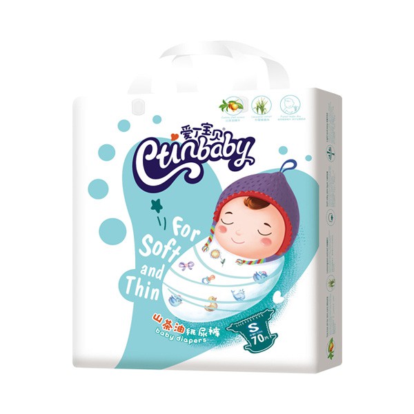 爱丁宝贝山茶油纸尿裤   9秒瞬吸全方位呵护宝宝健康成长