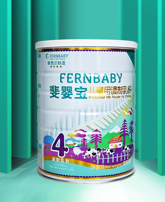 Fernbaby斐婴宝婴幼儿配方奶粉    WB湿法工艺营养更均衡