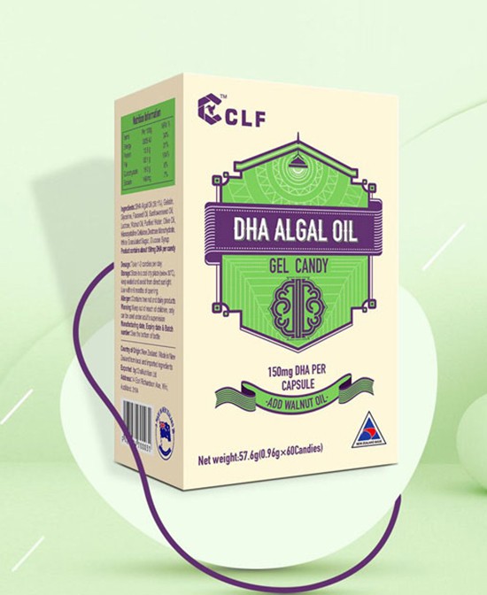 柯洛芙DHA藻油凝胶糖果 高纯度DHA 助力儿童智力发展