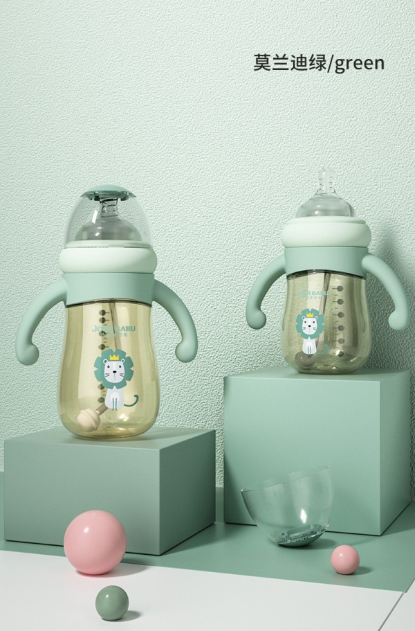小袋鼠巴布婴儿防胀气仿母乳PPSU奶瓶    贴近母乳吸吮实感·宝宝更易接受