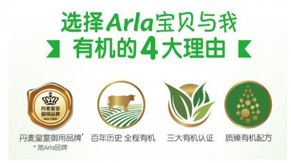 Arla宝贝与我配方奶粉  贴心呵护宝宝健康成长