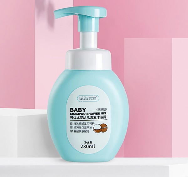 KUB可优比婴儿沐浴露洗发水二合一    温和无泪配方·呵护宝宝稚嫩的皮肤