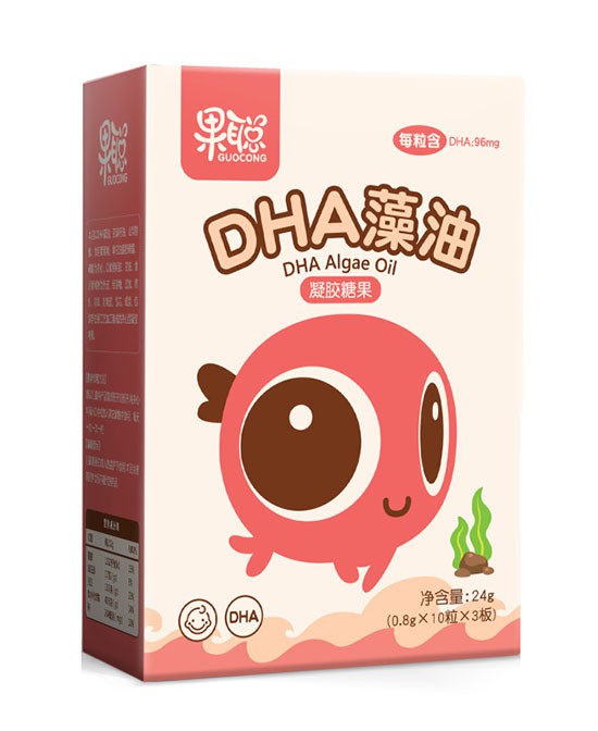 宝宝的DHA 要怎样补    果聪DHA藻油系列纯度高易吸收