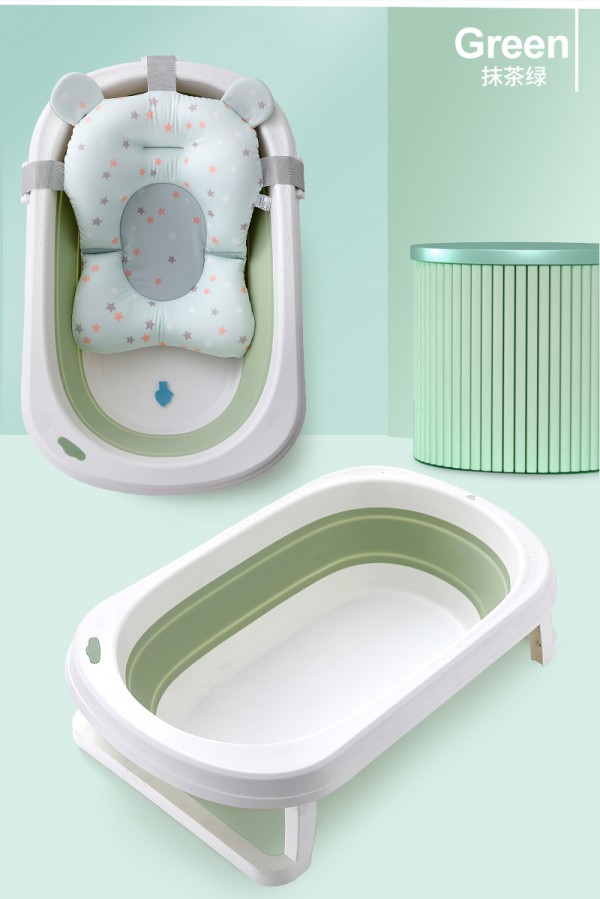 贝玛多吉婴儿折叠浴盆    悬浮浴垫子宫仿生给宝宝足够的安全感