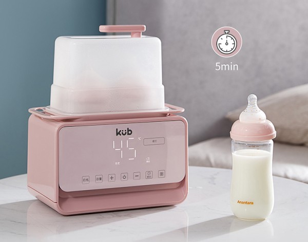 可优比婴儿温奶器消毒器二合一    智能预约·24小时恒温随时调奶