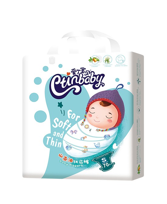 爱丁宝贝山茶油婴儿纸尿裤 一款会呼吸的纸尿裤