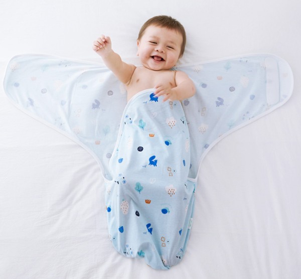 新生宝宝为什么需要襁褓睡袋  全棉时代婴儿睡袋防惊跳防踢被怎么样