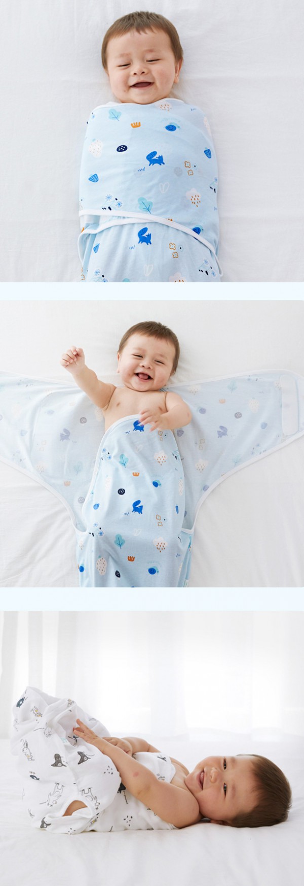 新生宝宝为什么需要襁褓睡袋  全棉时代婴儿睡袋防惊跳防踢被怎么样