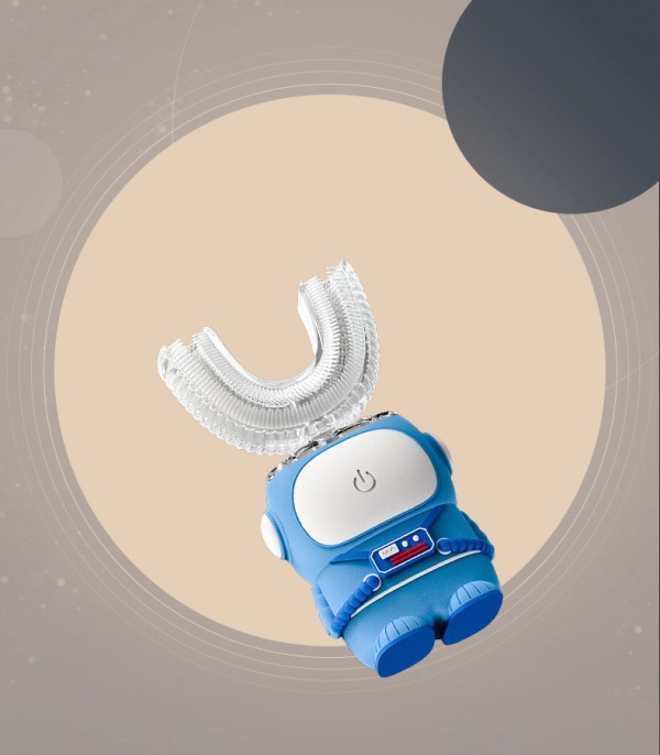 简乐佳儿童u型电动牙刷    为宝宝的口腔健康保驾护航