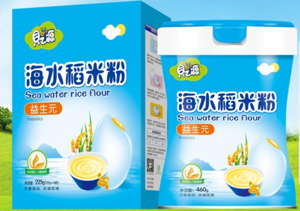海水稻米粉跟普通米粉的区别贝之源海水稻米粉给宝宝更好的营养