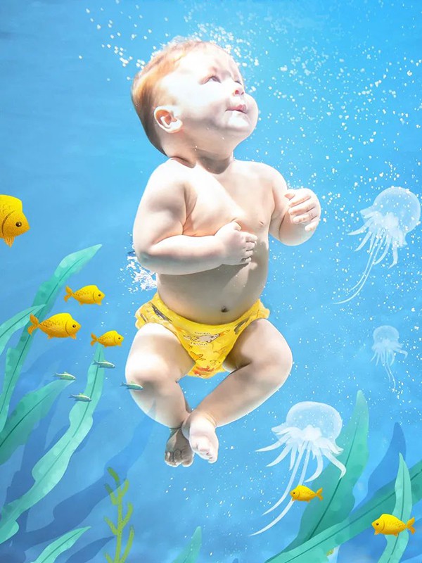 婴儿游泳纸尿裤品牌推荐 畅享鱼儿般的自由时光