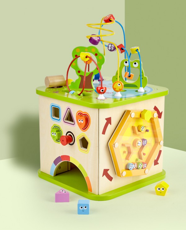 Hape开心农场绕珠早教游戏盒    益智玩法促进宝宝感官发育