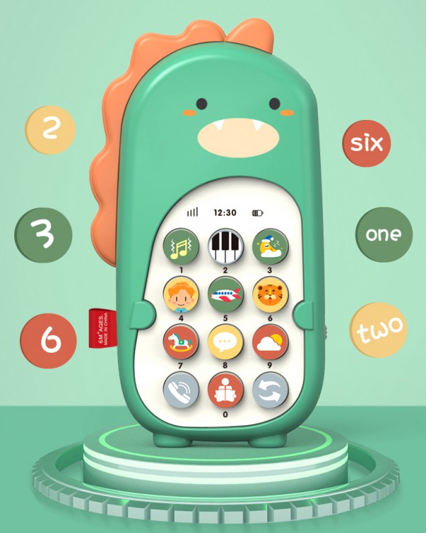益米儿童音乐手机玩具   益智双语模式在玩耍中启蒙