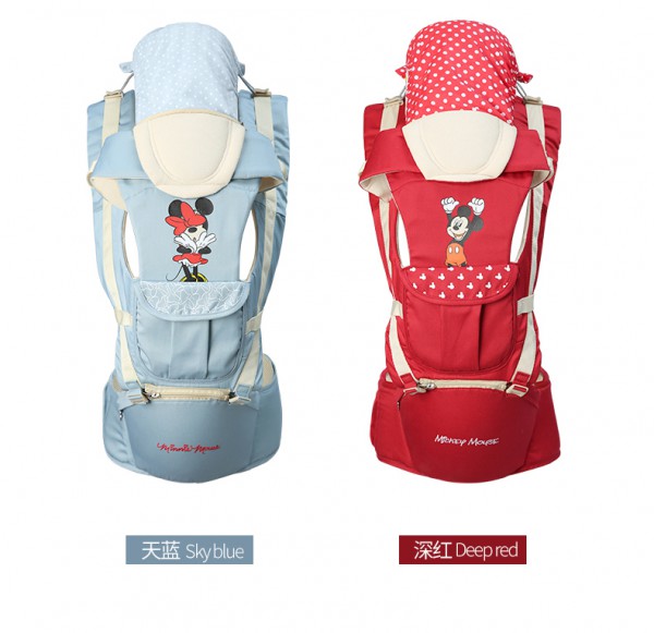 迪士尼婴儿多功能腰凳背带    35°自然倾斜角度·安全舒适