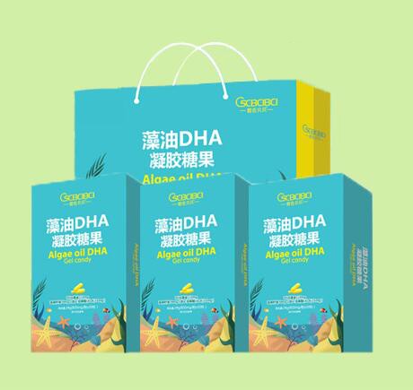 橙色贝贝DHA凝胶糖果礼盒装   3A配方·植物性DHA易吸收