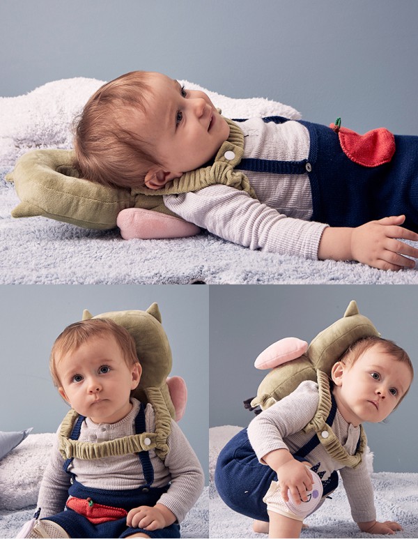 防摔帽和护头枕哪个好  抱抱熊婴儿学步头部保护垫防摔帽好吗