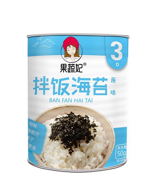 孩子吃海苔拌飯有哪些好處  果蔬妃拌飯海苔配方更科學