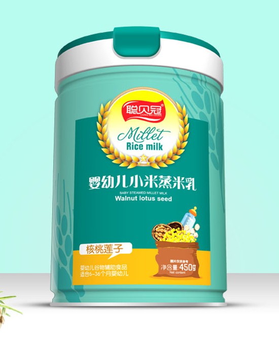 寶寶小米米乳哪個牌子好  聰貝冠小米蒸米乳好營養(yǎng)·好吸收