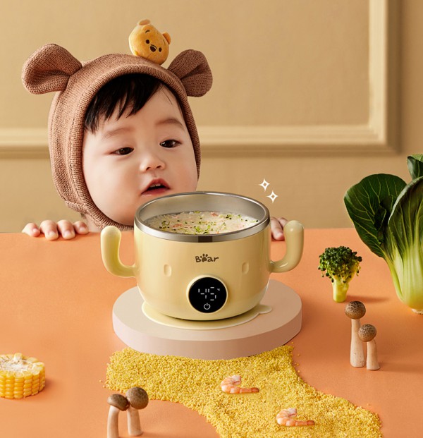 宝宝恒温碗哪款好  小熊充电式免注水恒温保温碗好吗