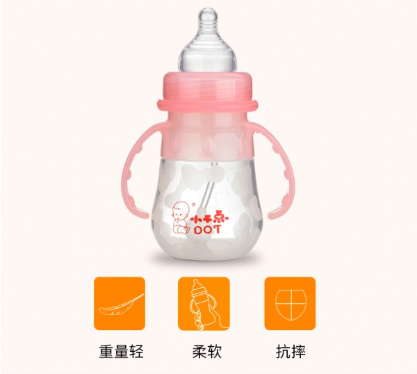 婴儿可以用硅胶奶瓶吗  小不点婴儿硅胶奶瓶好吗