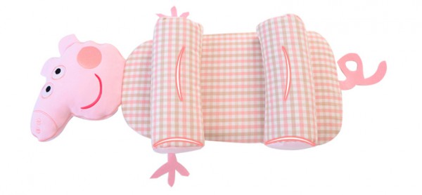 婴儿定型枕有用吗 定型枕品牌-七彩博士婴儿防偏头荞麦壳定型枕
