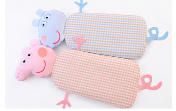 婴儿定型枕有用吗 定型枕品牌-七彩博士婴儿防偏头荞麦壳定型枕