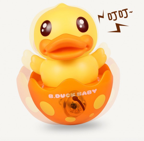 B.Duck小黄鸭不倒翁玩具   怎么按都不会倒下·陪伴宝宝快乐成长