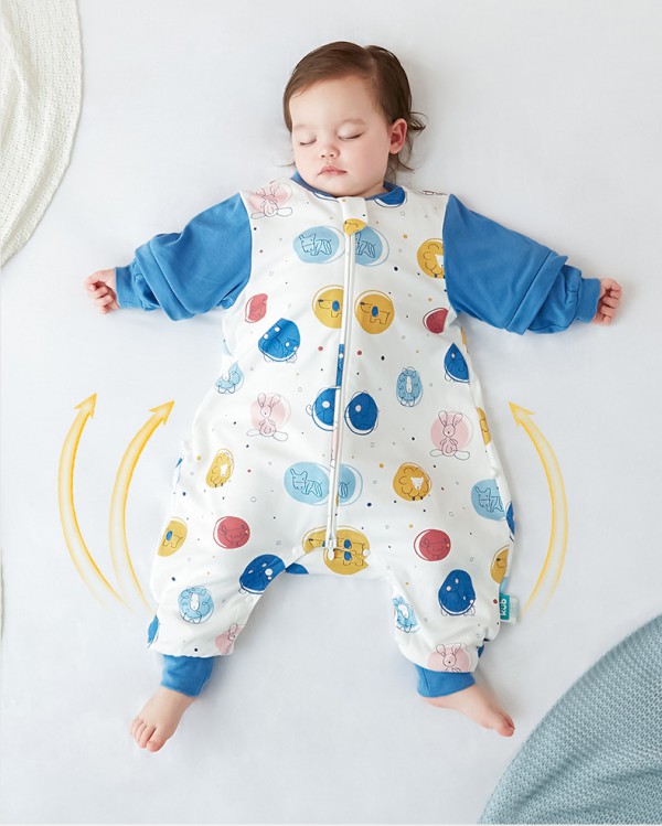 宝宝睡觉喜欢踢被子怎么办   可优比儿童分腿睡袋防踢被有用吗