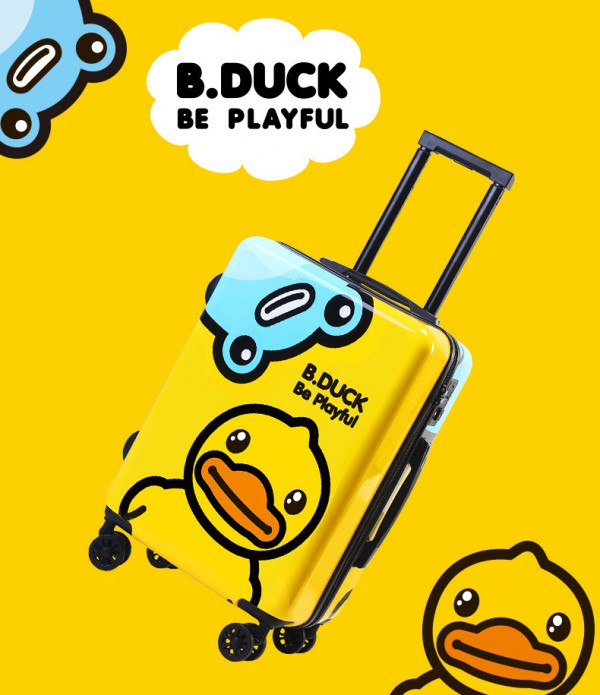 儿童行李箱哪个品牌好 b.duck儿童小黄鸭拉杆行李箱怎么样