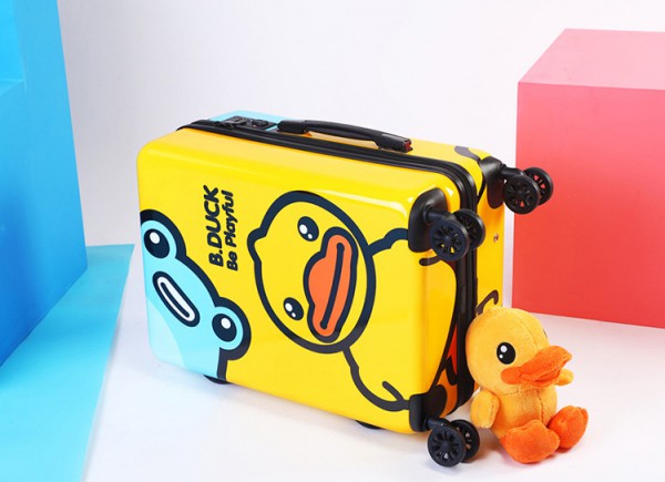 儿童行李箱哪个品牌好 b.duck儿童小黄鸭拉杆行李箱怎么样