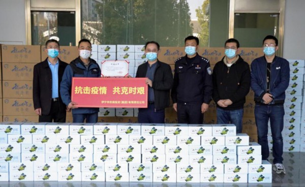 伊牧欣乳业紧急配送  2400箱价值17万元纯牛奶运送至南京市疫情防控工作点