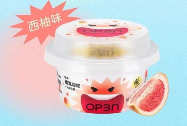 朴诚乳业旗下「OP3N」推出夏日新品爆珠嘭嘭酸奶