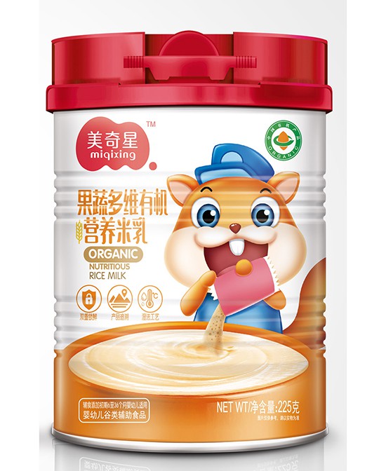 宝宝辅食米乳怎么选择 美奇星有机营养米乳营养更健康