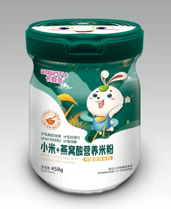 婴幼儿营养品选什么好 卡娃兔营养米粉安全无污染 妈妈更放心