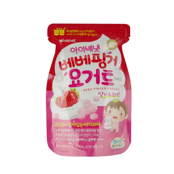 Ivenet爱唯一韩国酸奶溶溶豆 宝宝易嚼易咽益成长