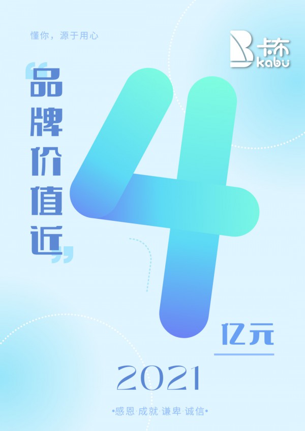 價(jià)值近4億 | 卡布嬰童用品集團(tuán)2021年品牌價(jià)值診斷出爐