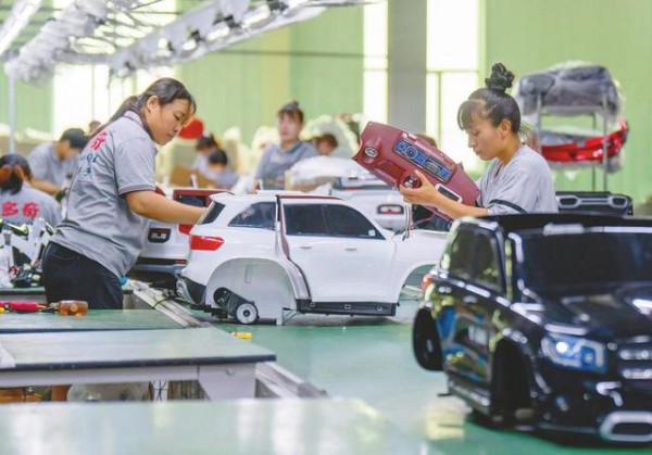 广宗县电动童车畅销海外，出口约5亿美元