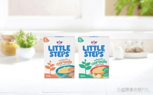 雀巢旗下品牌SMA Nutrition推出婴幼儿杂粮谷物Little Steps全系列