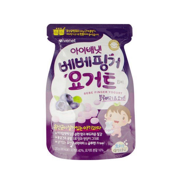 宝宝小零食怎么选 Ivenet爱唯一韩国酸奶溶溶豆好不好