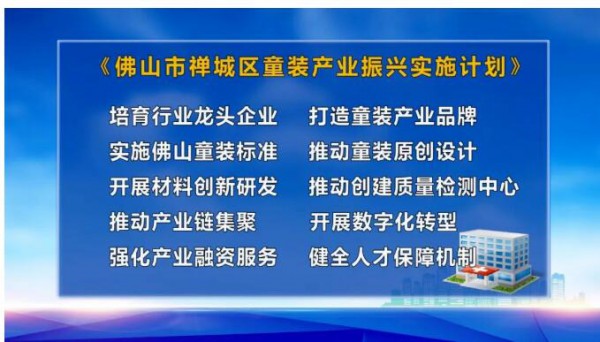 禅城发布童装产业振兴计划，为传统产业焕新“打头阵”