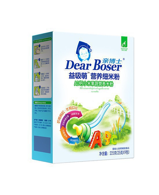 親博士Dear Boser嬰幼兒米粉 親心品牌精心產(chǎn)品