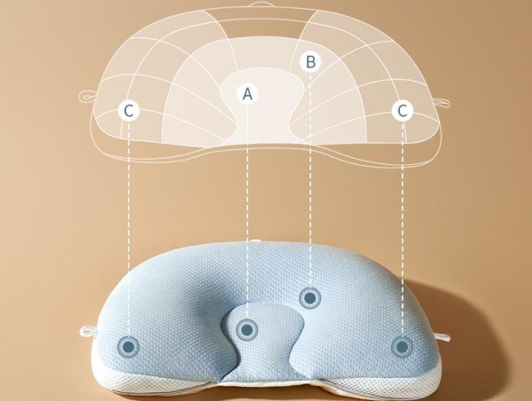 科巢婴儿矫正定型枕头好不好  科学分区·轻松告别扁头
