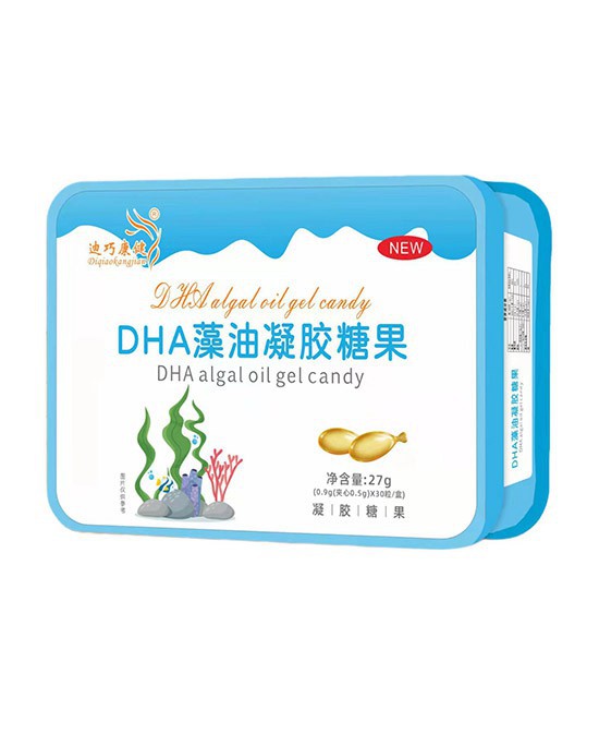 宝宝的营养良伴，不可或缺的DHA：迪巧康健DHA藻油凝胶糖果，给宝宝最好的呵护！