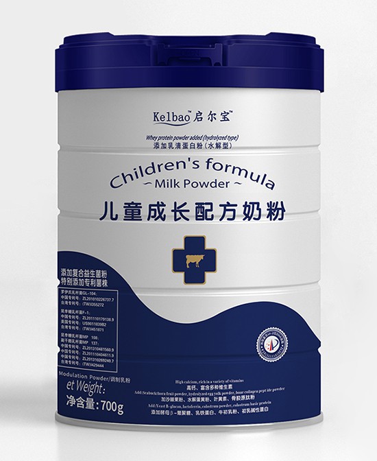科学配比，均衡营养！kelbao启尔宝儿童成长配方奶粉，给宝宝最好的呵护！