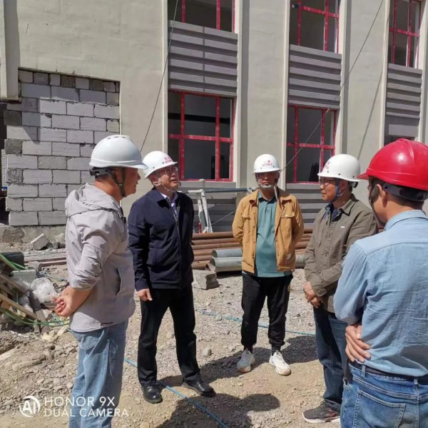 新疆兵团九师商务局领导莅临新疆依巴特工厂项目视察调研！