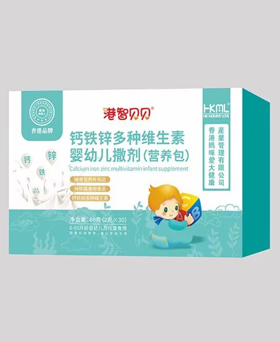 香港妈咪爱钙铁锌多种维生素婴幼儿撒剂呵护孩子营养健康