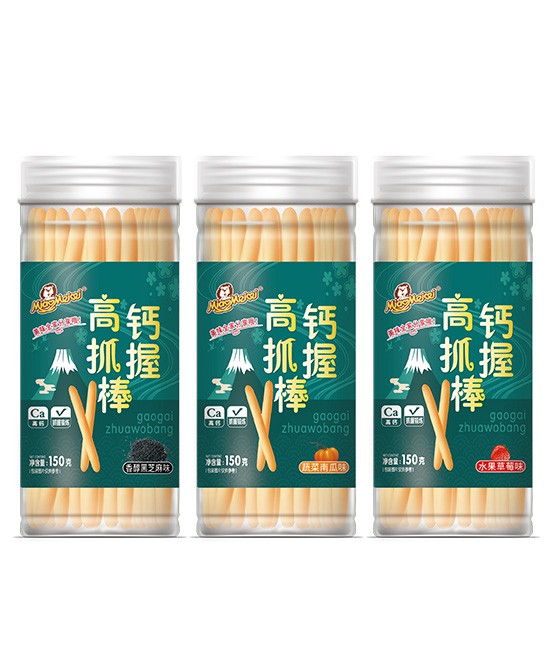 妙美祺高钙抓握棒 | 好吃好玩双管齐下！