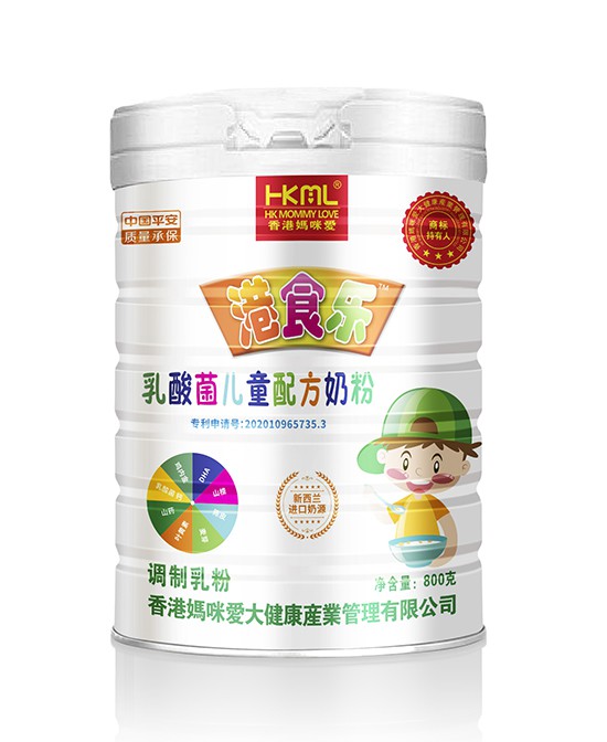 健康养成，全面发展，香港妈咪爱乳酸菌儿童配方奶粉，为宝宝的健康成长加码！