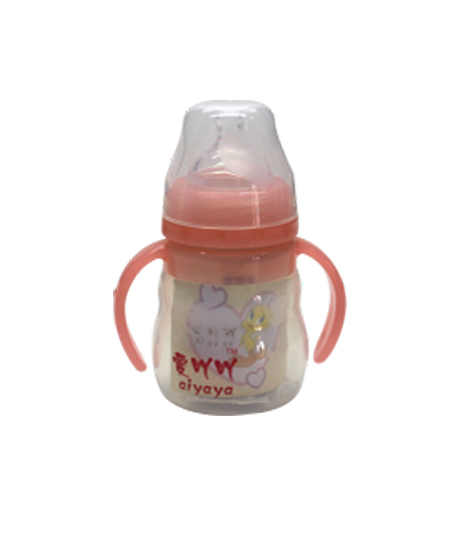 爱吖吖奶瓶宽口径自动双柄硅胶奶瓶代理,样品编号:39115